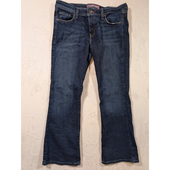 Vintage Y2K Juniors Levis 518 May '01 Superlow Boot Cut Jeans  Size 11 S 34/30 - Picture 2 of 15